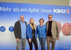 Bernhard Fuchs, Chiara Jäger, Kerstin Jäggle und Klaus Dubenkrop von der SeeFrucht GmbH